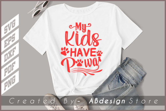 DOG DESIGN SVG T SHIRT MY KID CREATIVE