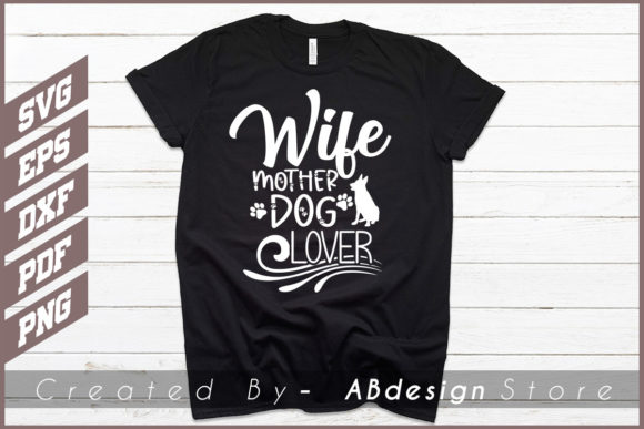 DOG LOVER SVG DESIGN T SHIRT