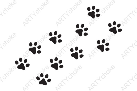 Dog Paw. SVG File Ready for Cricut