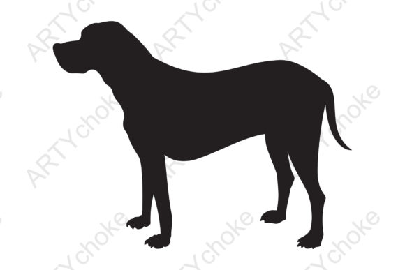 Dog Silhouette SVG for Cricut
