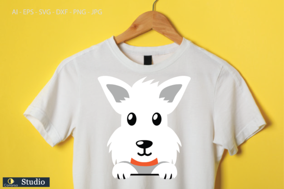 Dog White SVG EPS JPG PNG